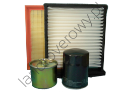 Zestaw filtrów filtr komplet FREELANDER 2.5 V6 Benzyna LR027408 ESR4238 PHE500040 LPW100230 WFL000010 LR029773 JKR100280