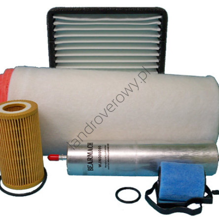 Zestaw filtrów filtr komplet FREELANDER 2.0 TD4 Diesel 2002-2006 PHE100500L LLJ500010 LRF100150L WJN000080 LR029773/JKR100280