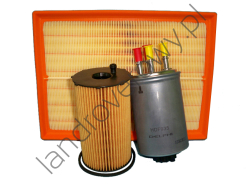 Zestaw filtrów RANGE ROVER SPORT 2.7 V6 Diesel LION WJN500025 LR007311 1311289 PHE000112
