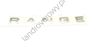 Naklejka "RANGE" maski pokrywy silnika kolor ATLAS RANGE ROVER SPORT OD 2014 LR088856